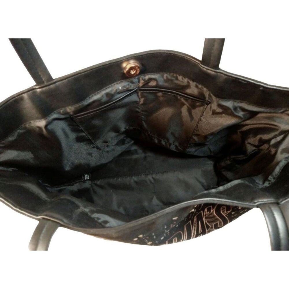 Victoria Secret Black Love Star Celestial Tote NEW W/ $58 Tags - Picture 4 of 6